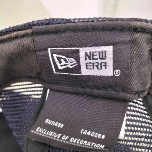 ニューエラ NEW ERA ADJUSTABLE ロゴ デニムメッシュキャップ メンズ
