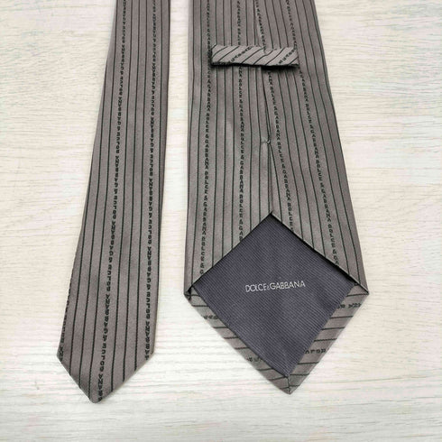 ドルチェアンドガッバーナ DOLCE&GABBANA ストライプシルクネクタイ メンズ