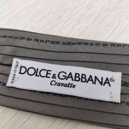 ドルチェアンドガッバーナ DOLCE&GABBANA ストライプシルクネクタイ メンズ