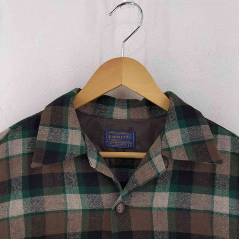 ペンドルトン PENDLETON 50S チェック ボートシャツ メンズ M