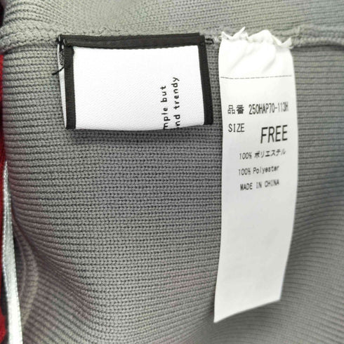 マウジー moussy PLUS ホルターネックレイヤードセットニット レディース FREE