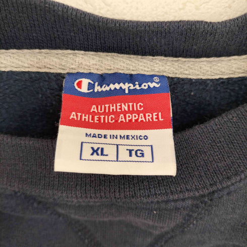チャンピオン Champion 00S メキシコ製 企業ロゴプリントスウェット メンズ import:XL