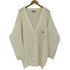 シュミーズラコステ CHEMISE LACOSTE Vネック ニット カーディガン メンズ import:M