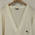 シュミーズラコステ CHEMISE LACOSTE Vネック ニット カーディガン メンズ import:M