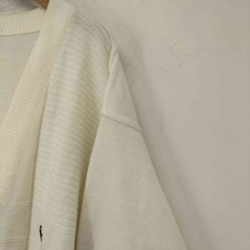 シュミーズラコステ CHEMISE LACOSTE Vネック ニット カーディガン メンズ import:M