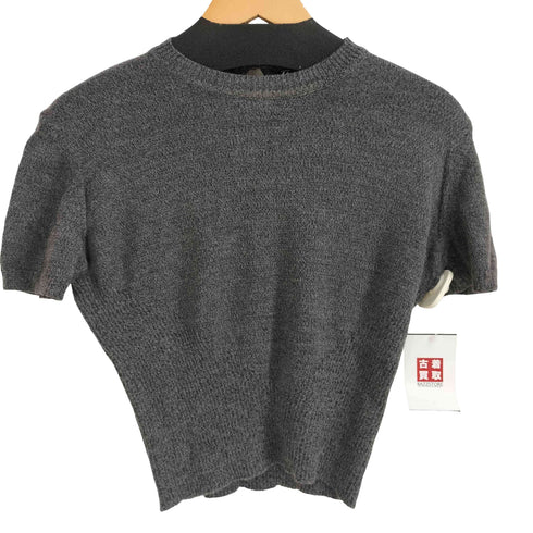 サルヴァトーレフェラガモ Salvatore Ferragamo イタリア製 ウールレーヨン S/S ニット レディース import:S