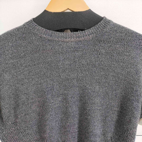 サルヴァトーレフェラガモ Salvatore Ferragamo イタリア製 ウールレーヨン S/S ニット レディース import:S