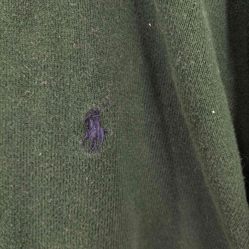 ポロバイラルフローレン Polo by RALPH LAUREN 90S ポニー刺繍 コットンニット メンズ XXL