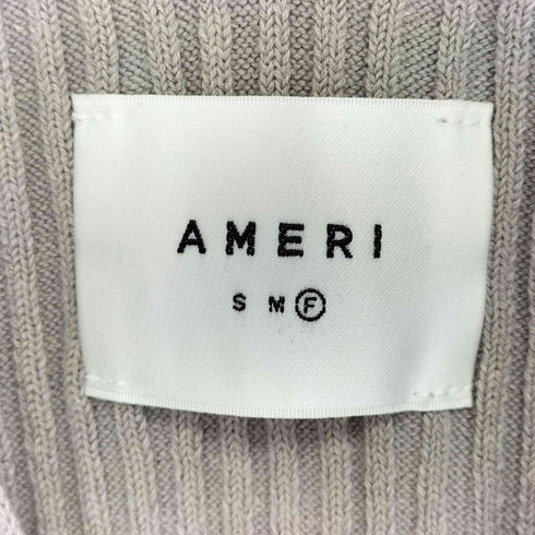 アメリ AMERI リブニットベスト レディース FREE