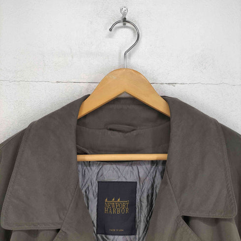 NEWPORT HARBOR USA製 ライナー付トレンチコート メンズ