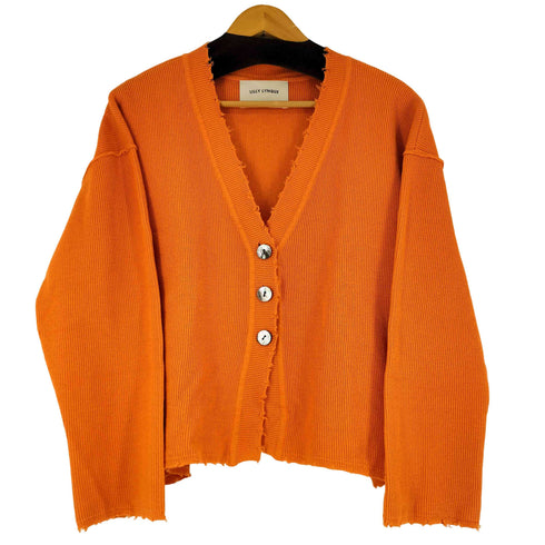 LILLY LYNQUE ダメージ加工 カーディガン レディース JPN:38