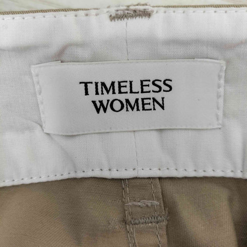 TIMELESS WOMEN ワイドチノパンツ レディース S