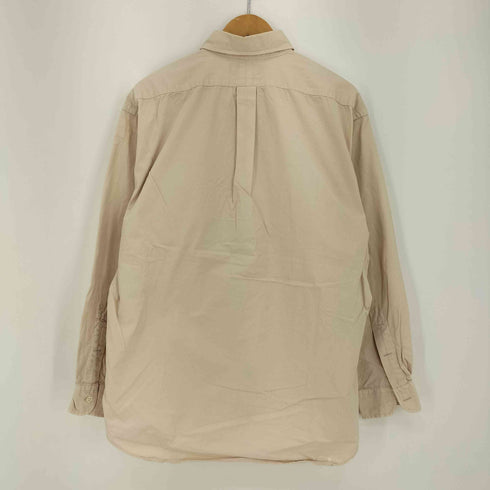 ラルフローレン RALPH LAUREN 90s BIG SHIRT コットン 長袖 ボタンダウン メンズ import:M
