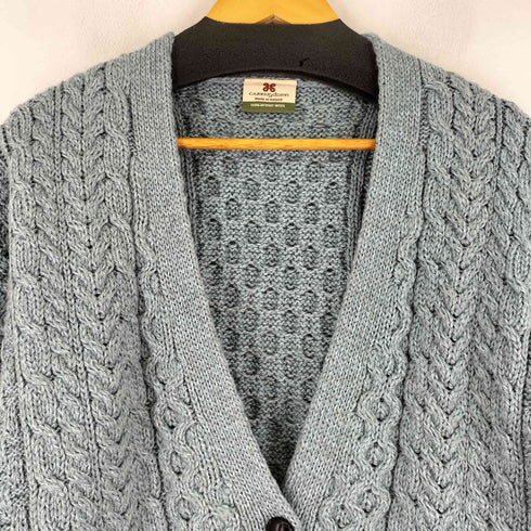 キャレイグドン Carraig Donn MADE IN IRELAND メリノウール ニットカーディガン レディース