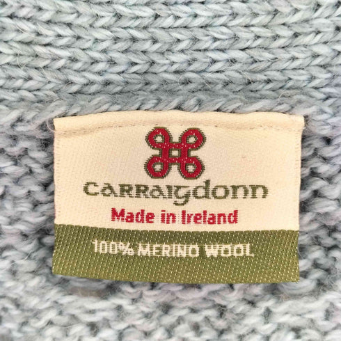 キャレイグドン Carraig Donn MADE IN IRELAND メリノウール ニットカーディガン レディース