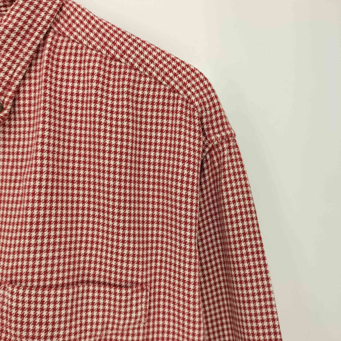 ジェイクルー J.CREW 90-00s 千鳥格子 長袖 ボタンダウンシャツ メンズ import:L