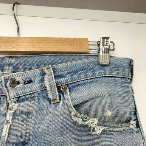 リーバイス Levis 80S ボタン裏524 赤耳 501 ストレートデニム メンズ