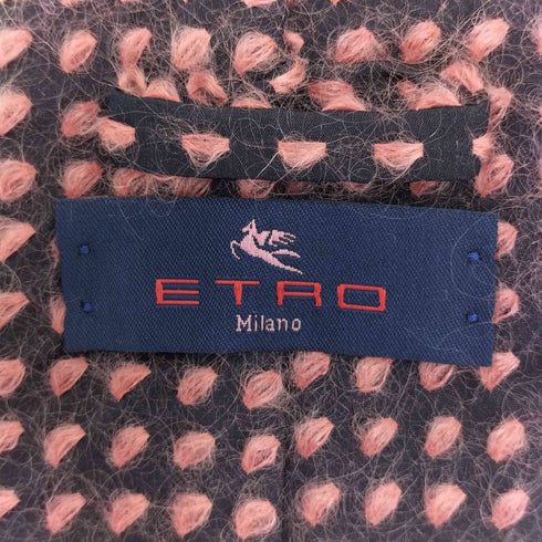 エトロ ETRO ドット柄シルクネクタイ メンズ