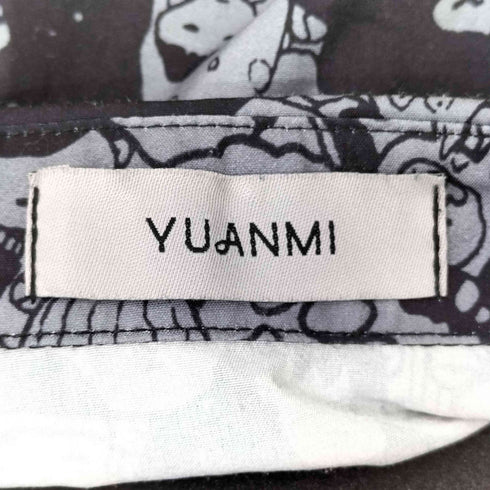 YUANMI S/S 総柄シャツ メンズ