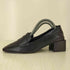 チャールズアンドキース CHARLES&KEITH ツイードブロックヒールペニーローファー レディース EUR:35
