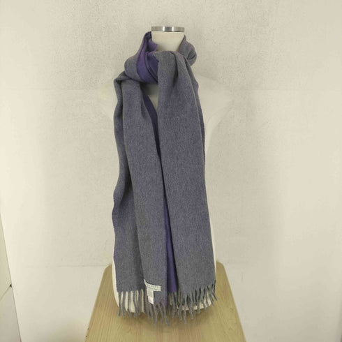 イセタンメンズ ISETAN MENS カシミヤ100 フリンジマフラー メンズ