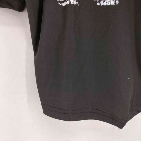 バタフライプリント S/S ベルトデザイントップス レディース