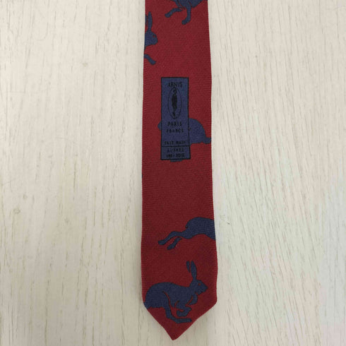 アルニス パリス ARNYS PARIS ウサギ柄シルクネクタイ メンズ