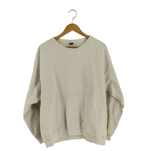 ランズエンド LANDS END 90S USA製 前V 鹿の子スウェット メンズ import:XL