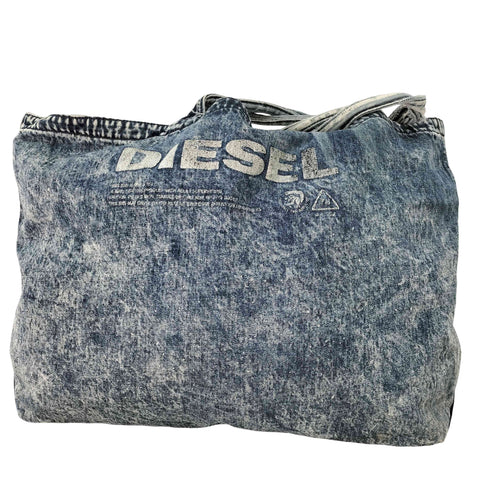 ディーゼル DIESEL ロゴ デニム トートバッグ メンズ