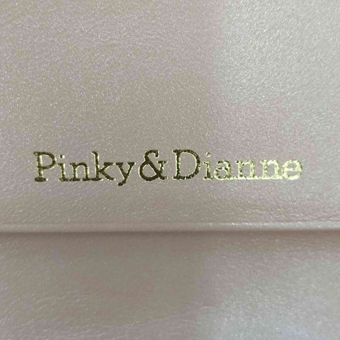 ピンキーアンドダイアン Pinky&Dianne ラメ ロゴ型押し 長財布 レディース
