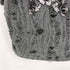 バタフライプリント S/S ダメージ加工トップス レディース