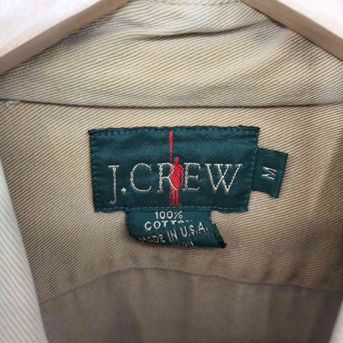 ジェイクルー J.CREW 90S 巨人タグ USA製 コットン ロングスリーブボタンダウンシャツ メンズ import:M