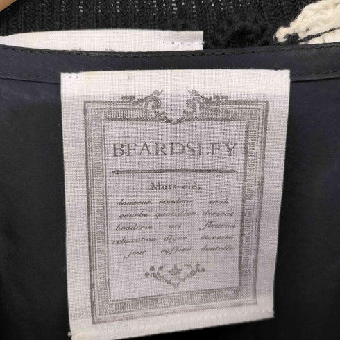 ビアズリー BEARDSLEY かぎ針編み クロシェ ボレロ ワンピース レディース FREE