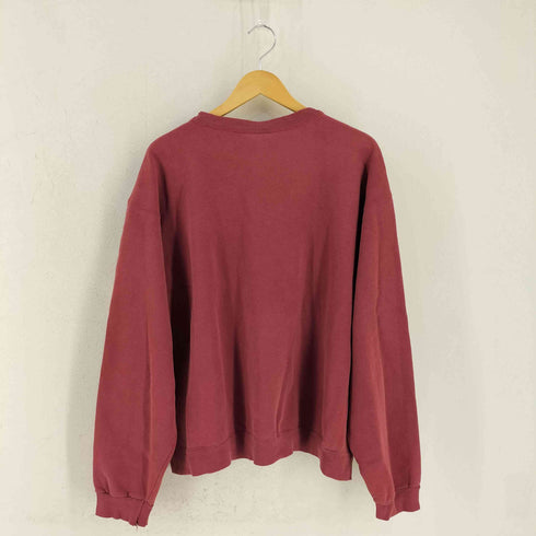 チャンピオン Champion 00S メキシコ製 ワンポイントロゴ刺繍 前V スウェット メンズ import:XL