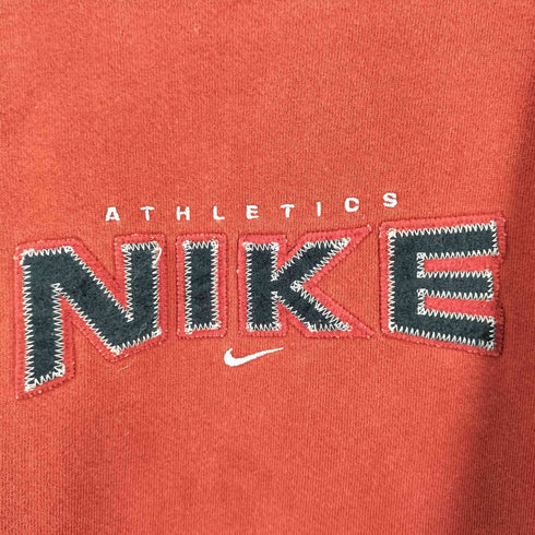 ナイキ NIKE 90S USA製 ロゴワッペンスウェット メンズ import:XL