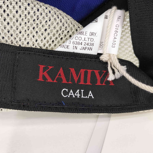 カシラ CA4LA KAMIYA KMY Distressed Mesh Cap メンズ FREE