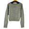Matin Kim オフショルダー STRING KNIT PULLOVER レディース FREE