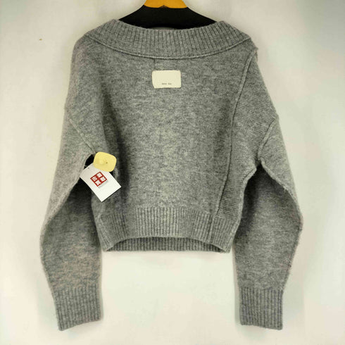 Matin Kim オフショルダー STRING KNIT PULLOVER レディース FREE