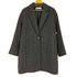ザラ ZARA 千鳥格子 ミドルコート レディース import:S