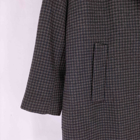 ザラ ZARA 千鳥格子 ミドルコート レディース import:S