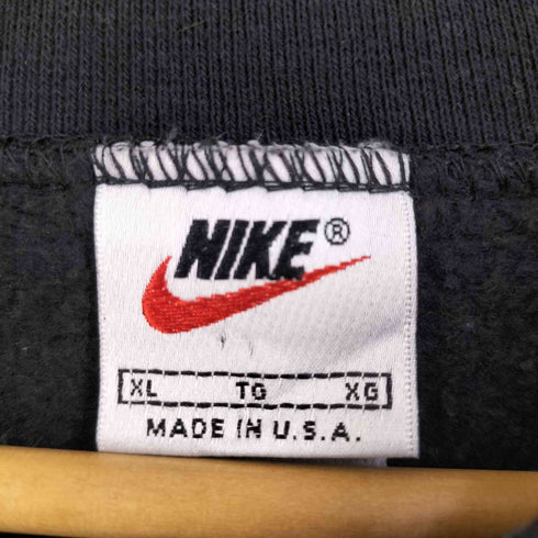 ナイキ NIKE 90S USA製 スウォッシュ刺繍 スウェット メンズ import:XL