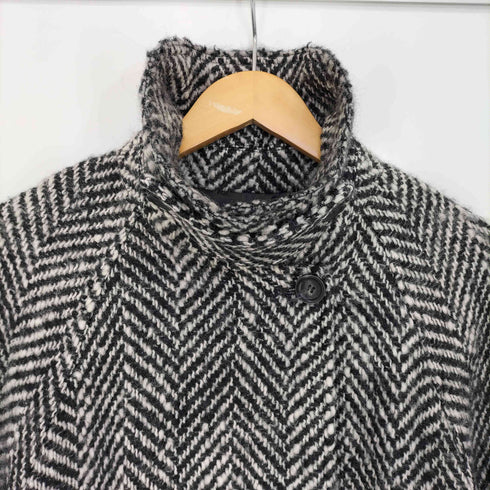 メゾンスペシャル MAISON SPECIAL 23aw ミックスツイードボリュームステンカラーコート レディース import:M