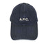 アーペーセー A.P.C. ロゴ刺繍 デニムキャップ メンズ 58