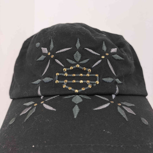 ハーレーダビッドソン HARLEY-DAVIDSON ロゴ刺繍ワークキャップ メンズ