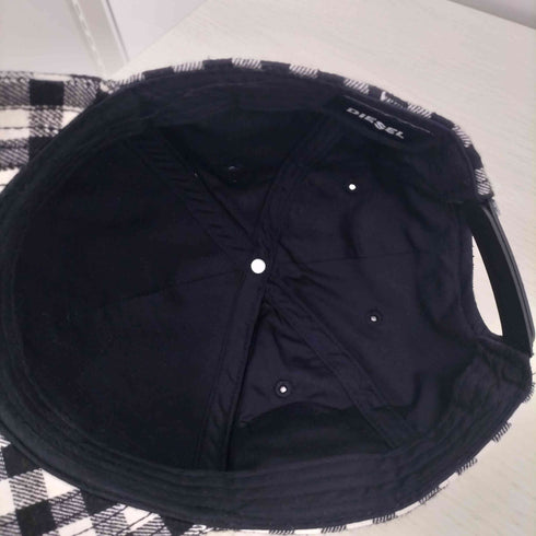 ディーゼル DIESEL Diesel Cicheck Cap ワッペン チェック キャップ メンズ 2