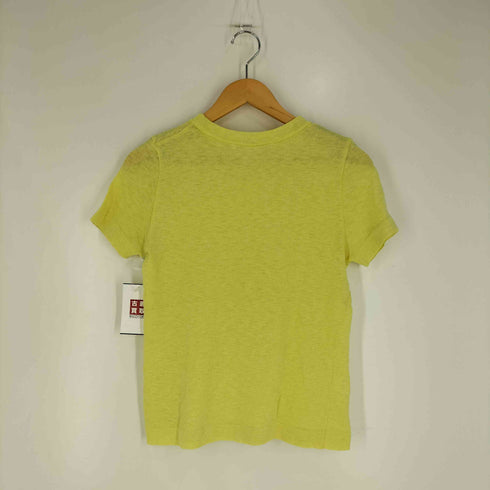 フォーティファイブアールピーエム 45rpm コットン ガーゼ クルーネック 半袖 Tシャツ レディース JPN:3