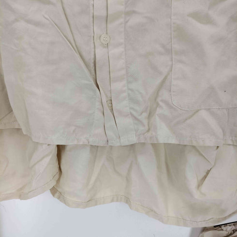 クロップドシルクブラウス レディース import:XL