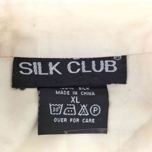 クロップドシルクブラウス レディース import:XL