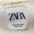 ザラ ZARA フェイクムートンジャケット レディース import:M