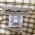 エディーバウアー Eddie Bauer 90s モーリシャス製 チェック柄 ボタンダウン長袖シャツ メンズ import:M